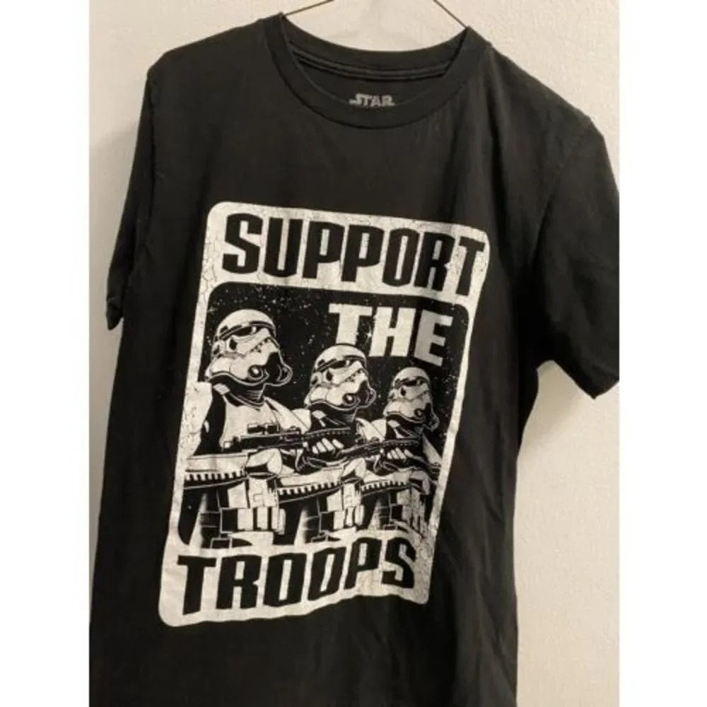 STAR WARS SUPPORT THE TROOPS T SHIRT SIZE SMALL PERFECT CONDITION